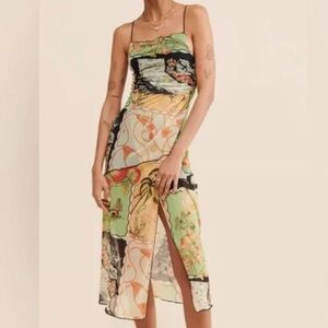 Urban Outfitters Multicolor Patterned Dress